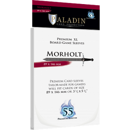 Paladin Sleeves - Morholt Premium XL 89x146mm (55 Sleeves)