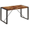 Eettafel 140x70x75 cm massief sheeshamhout