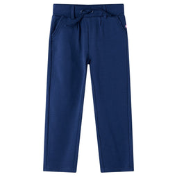 Kinderbroek met trekkoord 116 marineblauw
