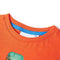 Kindershirt 116 donkeroranje