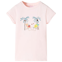 Kindershirt 104 zachtroze
