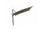 INOWA Zweefparasol 3x3 mtr Aluminum-lichtgroen