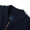 Kindervest met rits 104 marineblauw