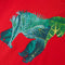 Kindershirt 92 rood