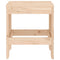 Tuinkrukken 2 st 40x36x45 cm massief grenenhout