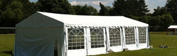Partytent PVC Classic Plus 4x10x2 mtr in Wit
