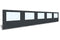 PVC zijwand raam en ritsen 10m breed-250cm hoog-kies je kleur