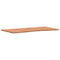 Bureaublad 100x(45-50)x1,5 cm massief beukenhout