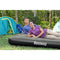 Bestway Luchtbed 3-in-1 opblaasbaar 188x99x25 cm zwart en grijs