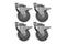 Wielen voor Easy up – partytenten | Set 4 stuks