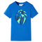 Kindershirt 128 blauw