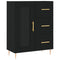 Dressoir 69,5x34x90 cm bewerkt hout zwart