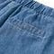Kindershorts 116 denimblauw
