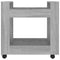 Bureaukastje 60x45x60 cm bewerkt hout grijs sonoma eikenkleurig