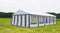 Classic Plus Partytent PVC 5x10x2 mtr in Wit-Grijs