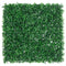 Hek met kunstheester6 st 50x50 cm groen