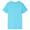 Kindershirt 104 zeeblauw