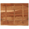 Bureaublad rechthoekig natuurlijke rand 90x80x2,5 cm acaciahout