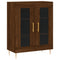 Dressoir 69,5x34x90 cm bewerkt hout bruineikenkleurig