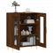 Dressoir 69,5x34x90 cm bewerkt hout bruineikenkleurig