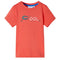 Kindershirt met korte mouwen 104 lichtrood