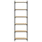 Boekenkast 6-laags 60x30x188 cm bewerkt hout sonoma eiken