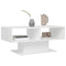 Salontafel 103,5x50x44,5 cm spaanplaat wit