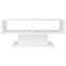 Salontafel 103,5x50x44,5 cm spaanplaat wit