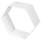 Duraline Hexagon Wit RAL9003 Metaal 2mm 32x28x12cm
Duraline Hexagon Wit RAL9003 Metaal 2mm 32x28...