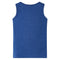 Kindertopje 92 gemleerd donkerblauw