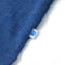 Kindertopje 92 gemleerd donkerblauw