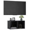 Tv-meubel 72x35x36,5 cm spaanplaat grijs