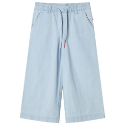 Kinderbroek 128 zachtdenimblauw