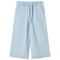 Kinderbroek 128 zachtdenimblauw