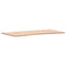 Bureaublad 100x(45-50)x1,5 cm massief beukenhout