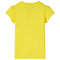 Kindershirt fiets 92 geel