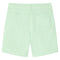 Kindershorts met trekkoord 92 felgroen