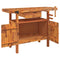 Werkbank met lade en bankschroeven 124x52x83 cm acaciahout
