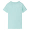 Kindershirt 92 lichtmintkleurig