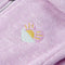 Kindervest met capuchon en rits 92 gemengd lila