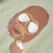 Kindershirt met korte mouwen 140 lichtkakikleurig