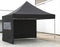 Partytent Easy Up Aluminium 3 x 3 meter met zijwanden in Zwart