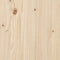 Hoofdbord 146x4x100 cm massief grenenhout