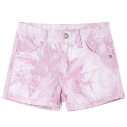 Kindershorts 116 roze
