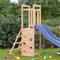 Speeltoren met ladder en klimwand 53x46,5x169 cm grenenhout