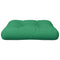 Palletkussen 60x60x12 cm stof groen