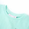 Kindershirt 104 lichtzeeblauw
