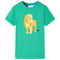Kindershirt 128 groen