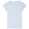 Kindershirt 140 lichtblauw
