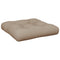 Palletkussen 50x50x12 cm stof taupe
